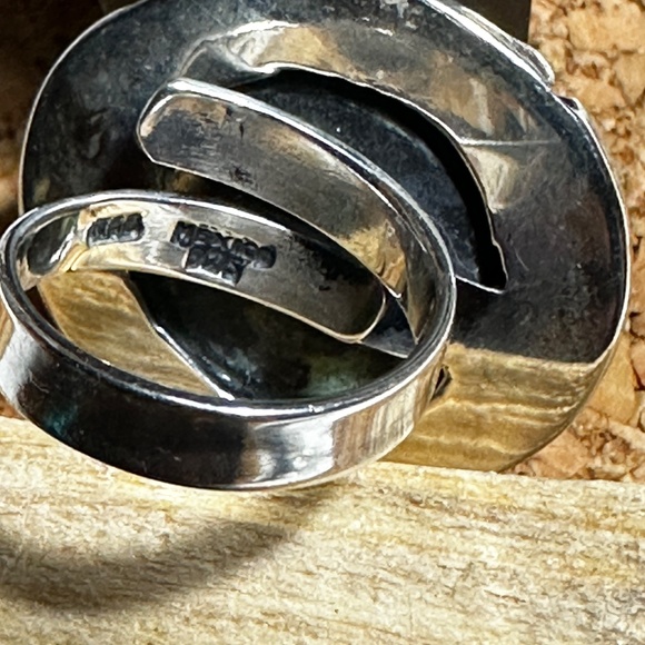 Sterling silver turquoise ring - Picture 5 of 9